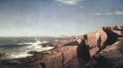 William Stanley Haseltine Rocks at Nahant Spain oil painting artist